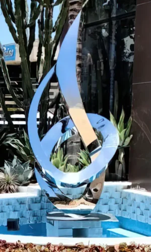 مجسم ستانلس ستيل موديل أفعى