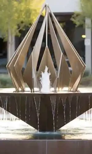 مجسم ستانلس ستيل الجوهرة