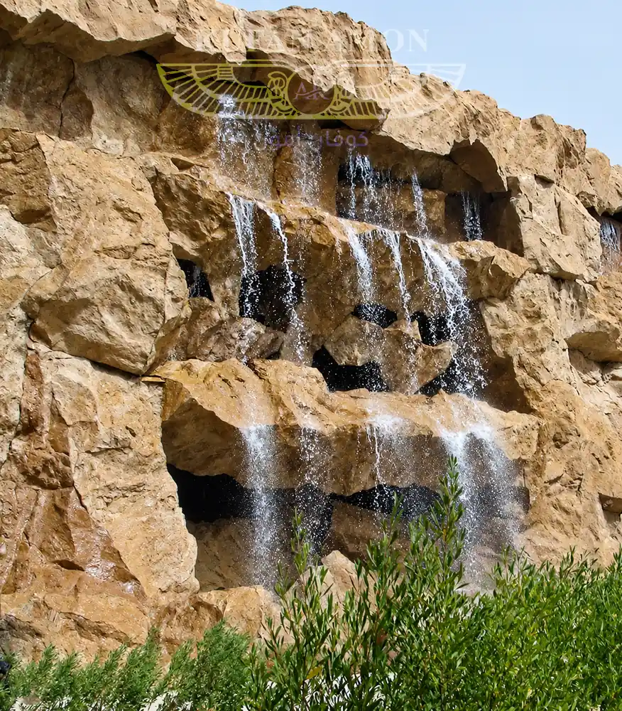منظر عام للمشروع منظر عام لمشروع صخور صناعية GRC بالجيزة مصر