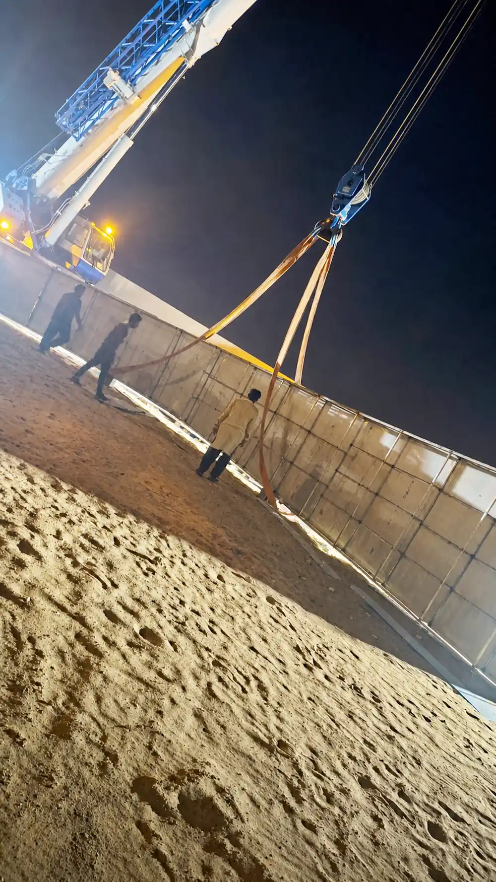 معايرة مواقع التثبيت معايرة مواقع تثبيت المجسم قبل الرفع