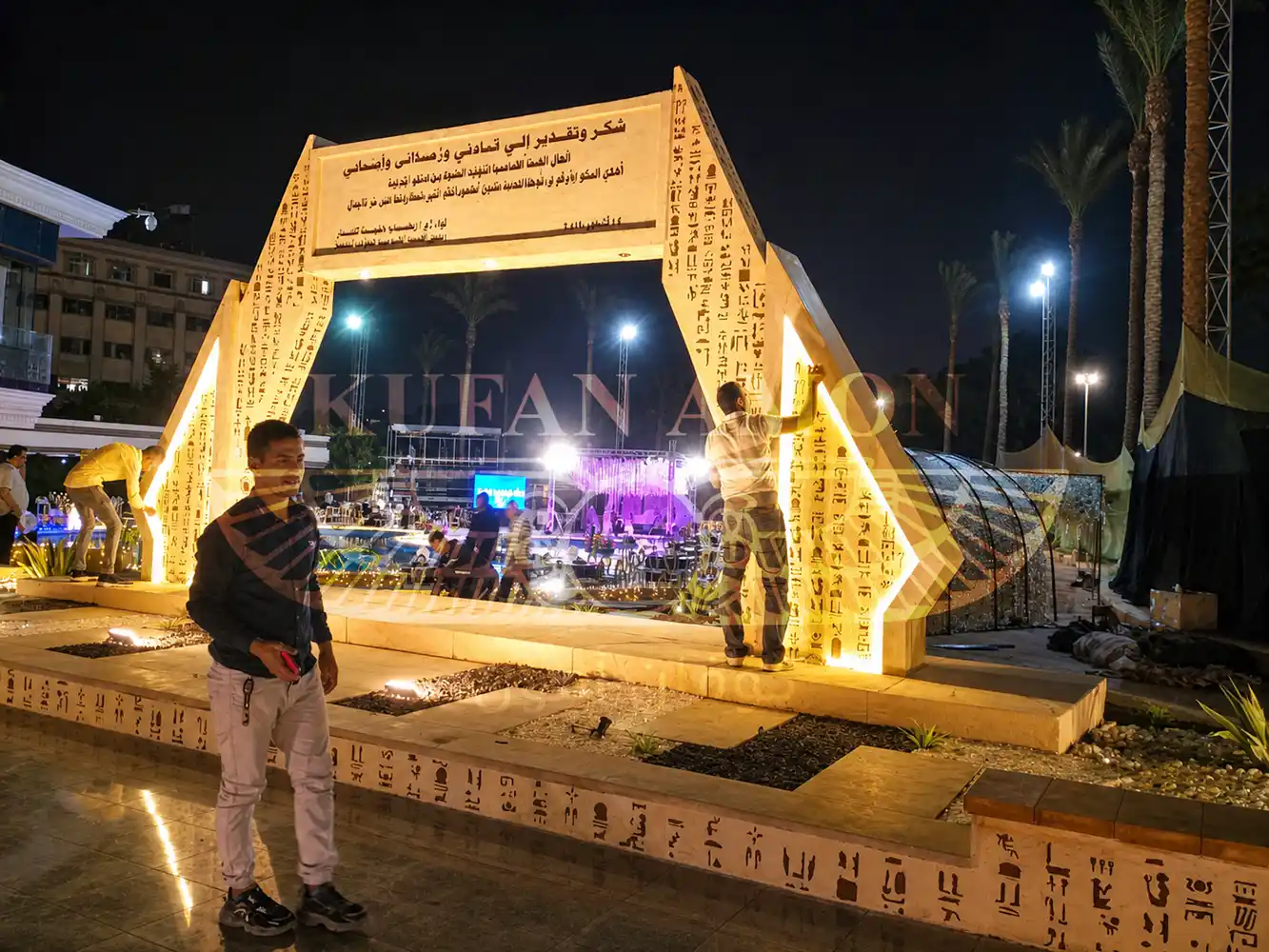 البوابة النهائية البوابة في الإخراج النهائي