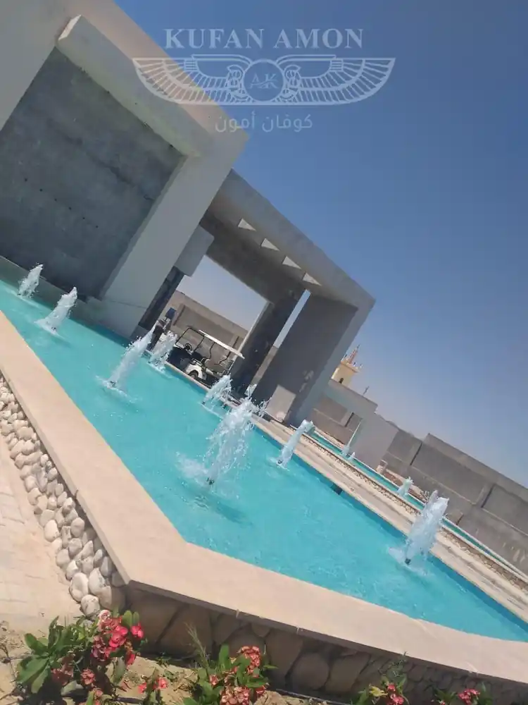 شلالات مياه ونوافير بقرية لافيستا السياحية