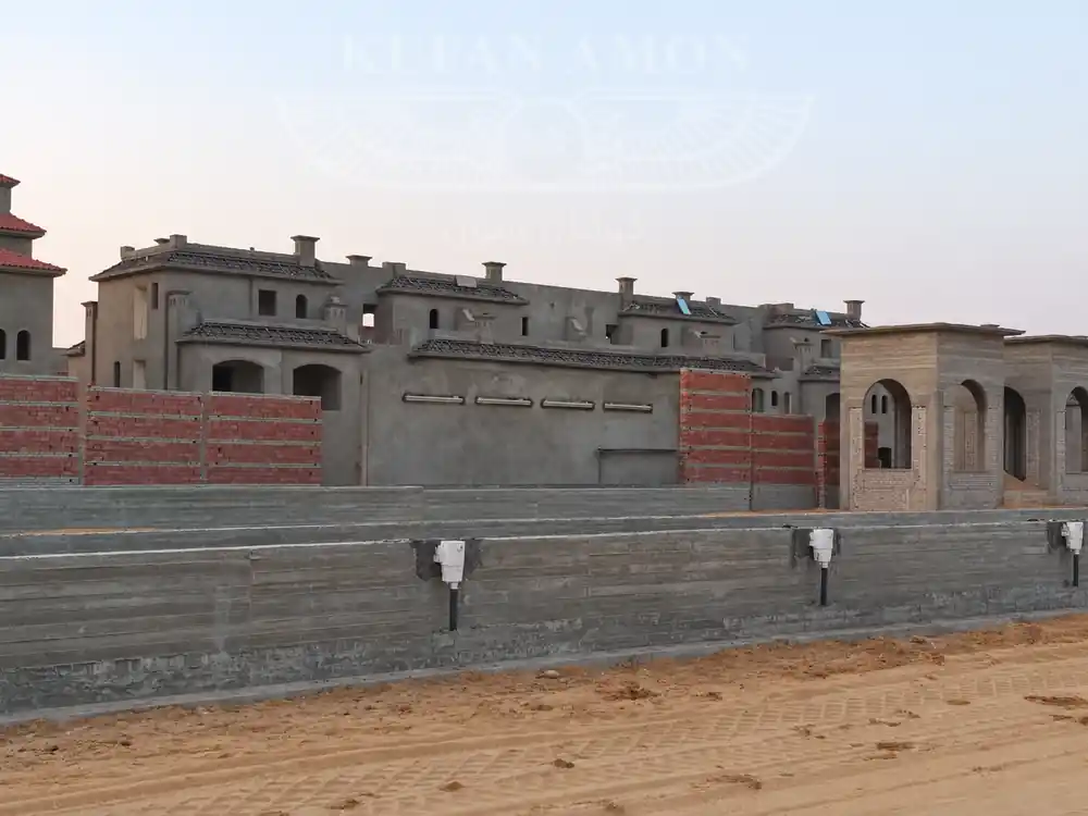 أعمال اللاندسكيب خلال التنفيذ لافيستا مصر