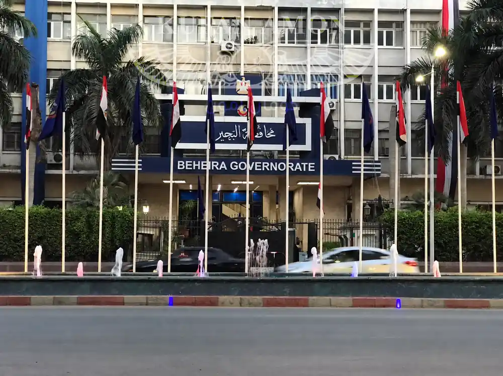 الإخراج النهائي ١ نافورة راقصة بمحافظة البحيرة مصر منظر عام